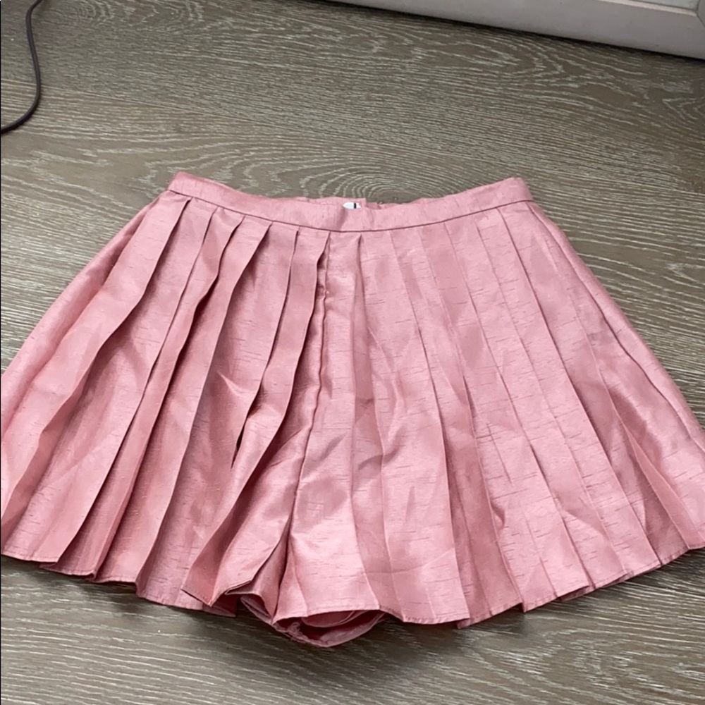 Keepsake Pleated Pink Shorts